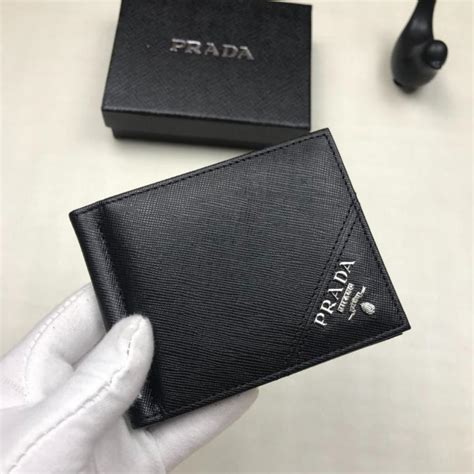 prada money clip wallet ebay|prada money clip card holder.